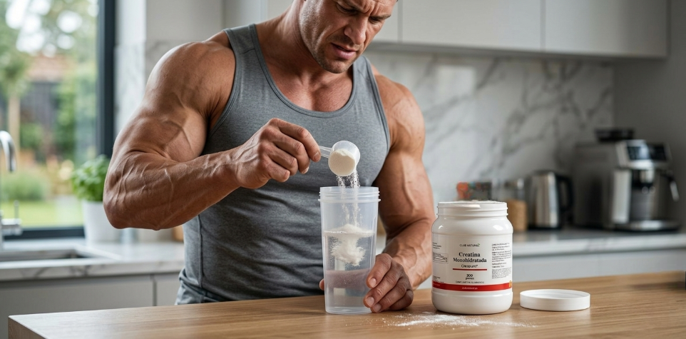 Creatina Monohidratada CREAPURE® → fuerza y rendimiento