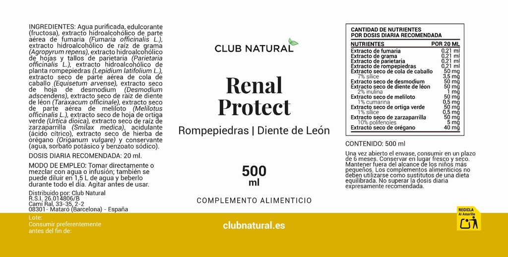 Jarabe Depurativo Plus 500ml