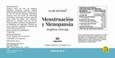 Menstruación y Menopausia 60 cáps. - Dolor, Sofocos