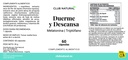 Duerme y Descansa con Melatonina 60 cápsulas