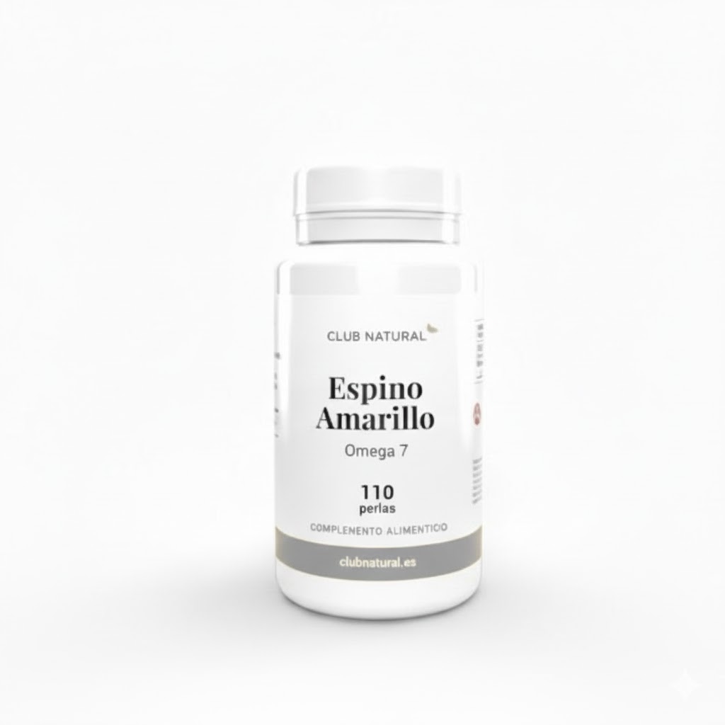 Perlas de aceite de Espino Amarillo 110 perlas de 692mg.