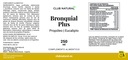 Jarabe Bronquial Plus 250ml - Especial pulmones y bronquios