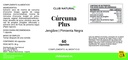 Cúrcuma PLUS 60 cápsulas - con Jenjibre y Pimienta Negra - Antiinflamatorio natural muy potente