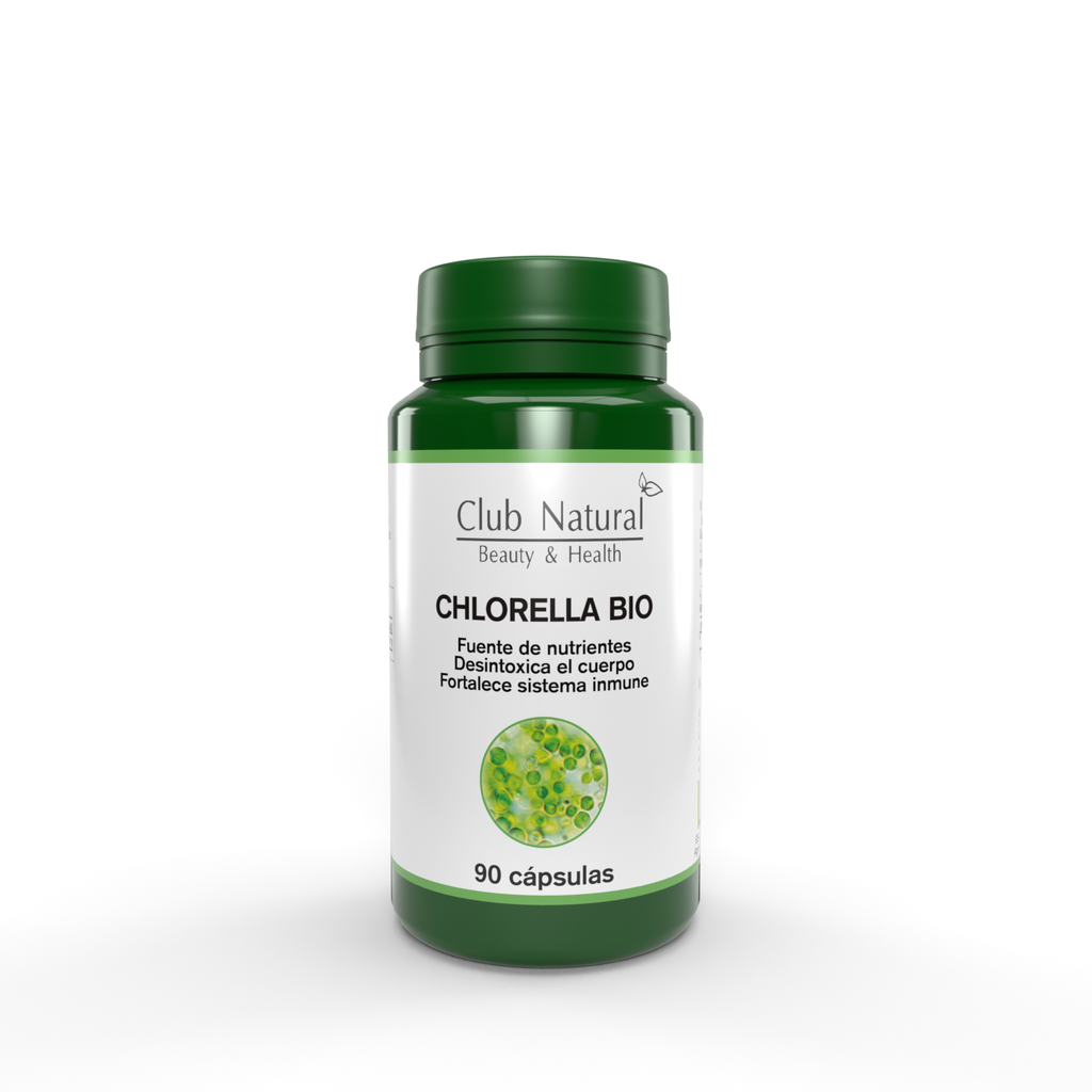 Chlorella BIO 90 cápsulas - Absorbe metales pesados