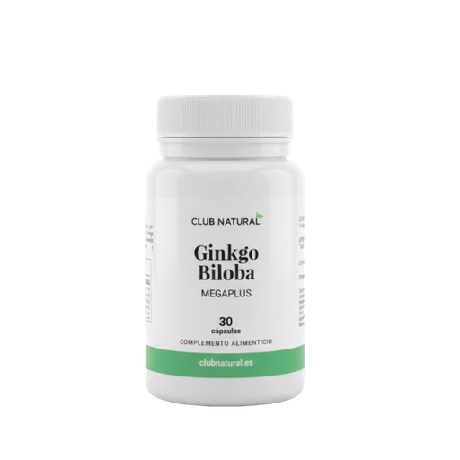 Ginkgo Biloba 30 cápsulas MEGAPLUS - Sistema circulatorio, venas