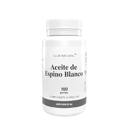 Perlas de aceite de Espino Blanco 100 perlas de 500mg.