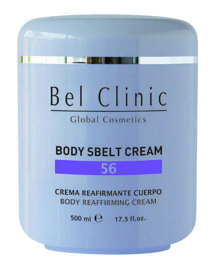 CREMA REAFIRMANTE BODY SBELT CREAM -56-  (fortalecedora, hidratante) 500ml
