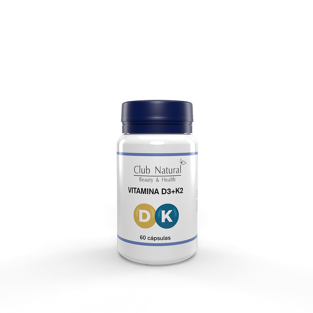 Vitamina D3+K2 60 cáps. de 4.000UI