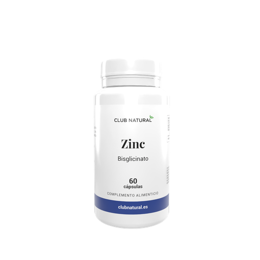 Zinc Bisglicinato 60 cápsulas