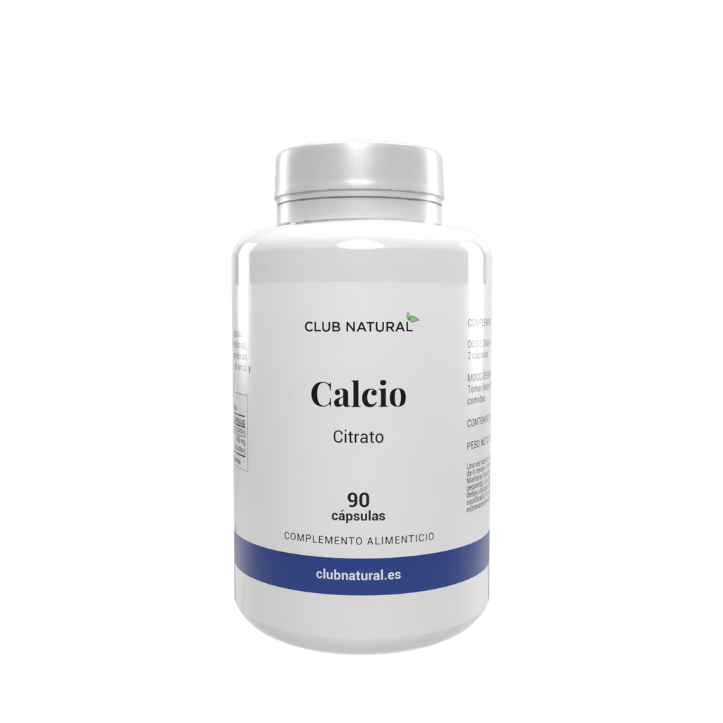 Citrato de Calcio y Vitamina D3 90 cápsulas
