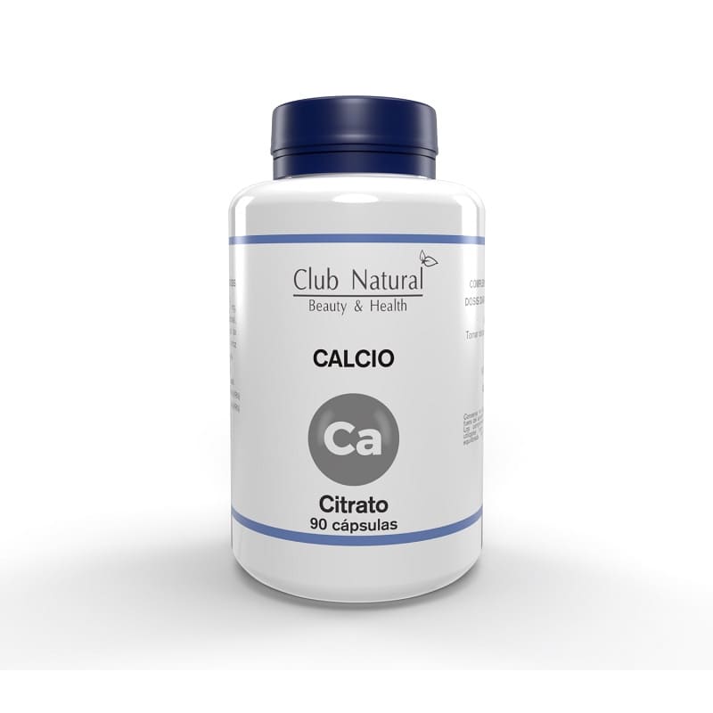 Citrato de Calcio y Vitamina D3 90 cápsulas