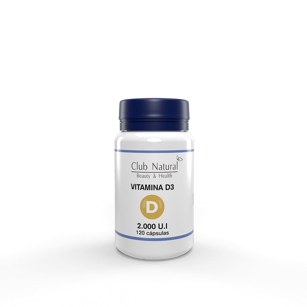 Vitamina D3 120 cápsulas de 2.000UI - SUSTITUIDO KO Por D3+K2