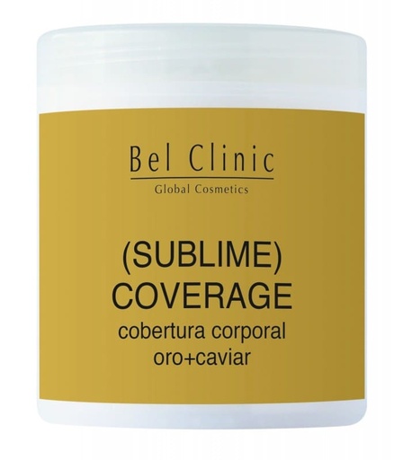 SUBLIME COVERAGE (cobertura corporal Oro + Caviar) tarro 1000cc