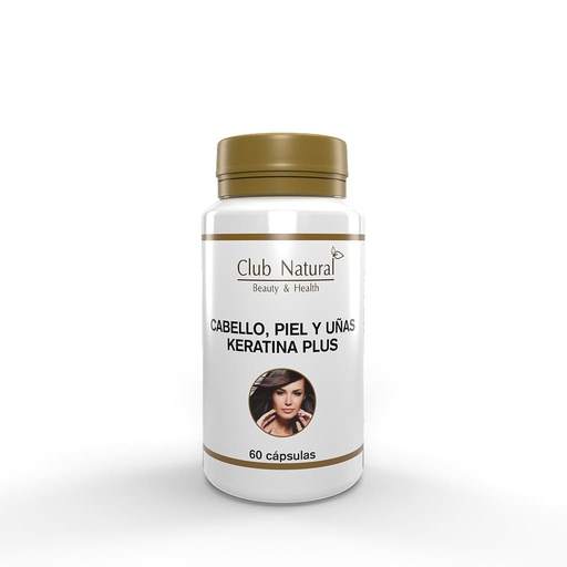 Cabello, piel y uñas Keratina PLUS 60 caps.