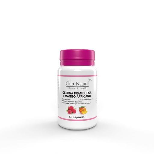 [CFM060] Cetona Frambuesa y Mango Africano 60 cápsulas