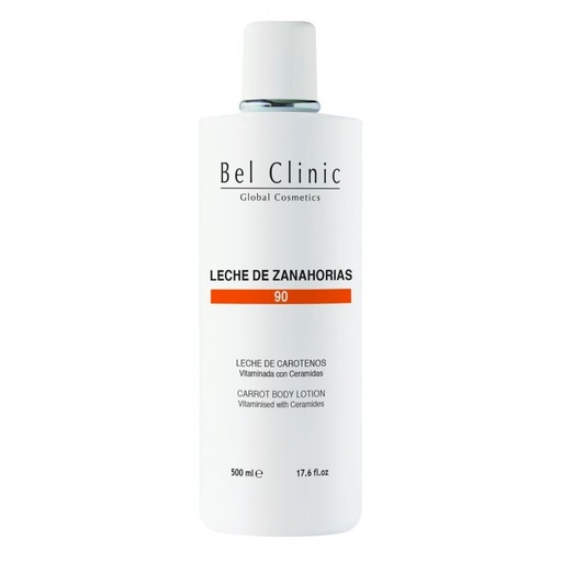 [B-090/500] CREMA SOLAR LECHE ZANAHORIAS VITAMINADA SPF8  (protección baja) 500ml