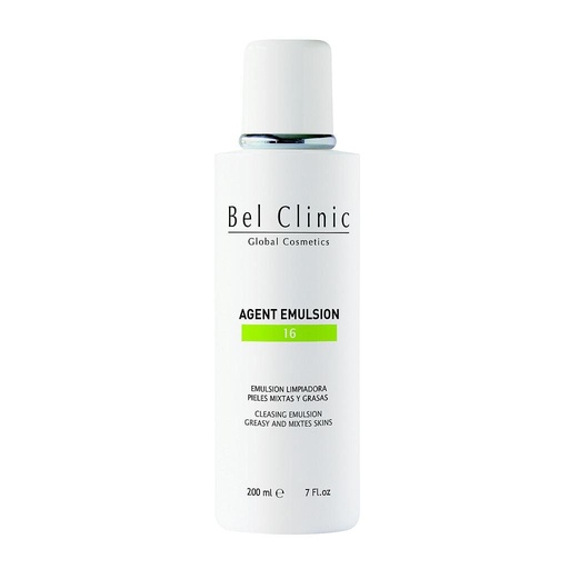 [B-016/200] Leche limpiadora AGENT EMULSION -16- (cutis graso-seborreico-mixto) 200ml