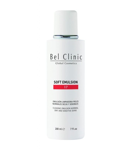 [B-017/200] Leche limpiadora SOFT EMULSION -17- (cutis normal-seco-delicado) 200ml