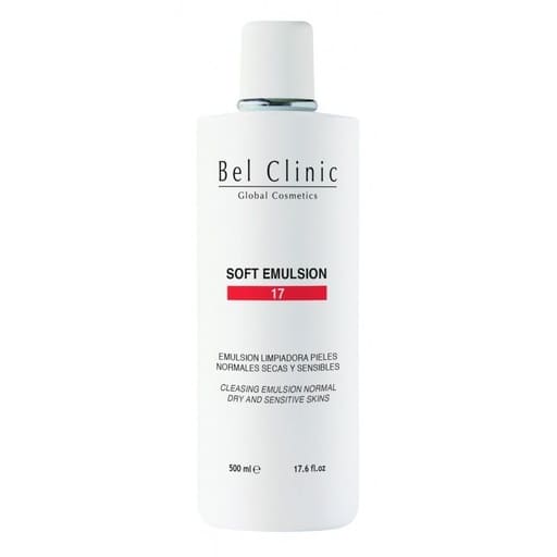 [B-017/500] Leche limpiadora SOFT EMULSION -17- (cutis normal-seco-delicado) 500ml