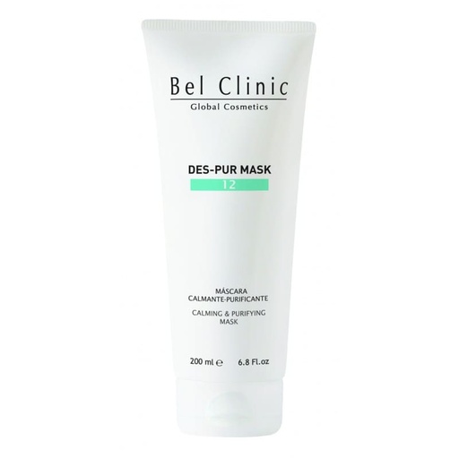 [B-012/200] DES PUR MASK -12- (mascarilla pieles sensibles, calmante, purificantes) 200ml