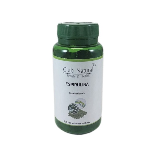 [ESPIR200] Alga Espirulina BIO 200 comprimidos de 400mg