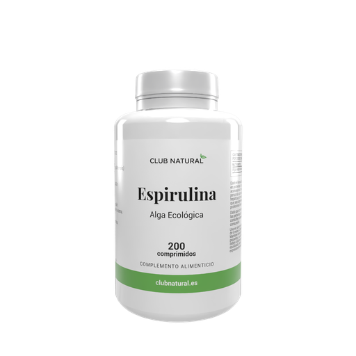[ESPIR200] Alga Espirulina BIO 200 comprimidos de 400mg