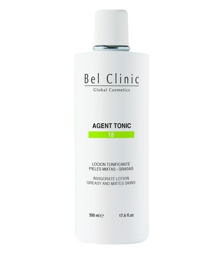 [B-018/500] AGENT TONIC -18- (cutis graso-seborreico-mixto) 500ml