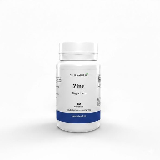[ZINBIS060] Zinc Bisglicinato 60 cápsulas