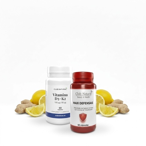 Pack Inmunidad TOTAL- Maxi defensas+Vitamina D3 +K2